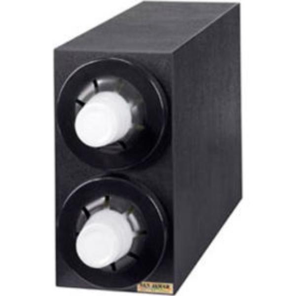 B507234 Beverage Cabinet Cup Dispensers, Black - Set of 2