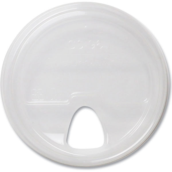 Picture of United Stationers Supply B3181180 World Centric PLA Fits 9-24 oz Cups Lids&#44; Clear - 1000 per Case