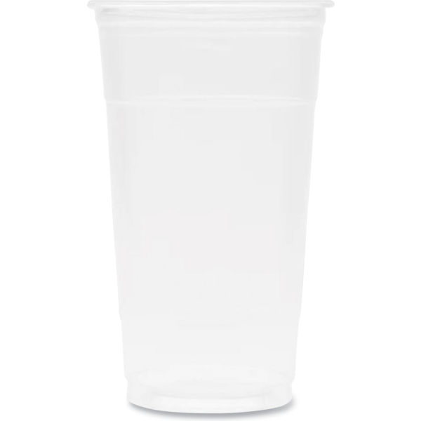 Picture of United Stationers Supply B3181199 Karat PET 32 oz Capacity Plastic Cups, Clear - 300 per Case