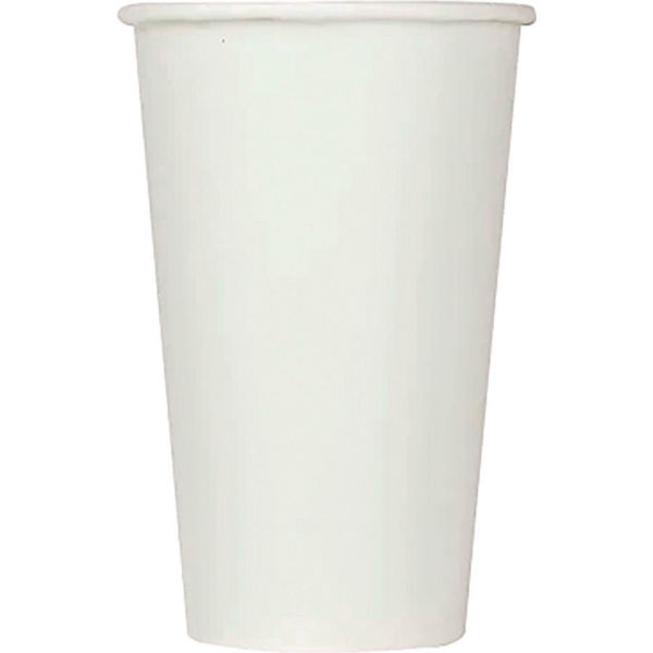 Picture of United Stationers Supply B3180967 Karat Double Poly Paper Cold 16 oz Capacity Cups, White - 1000 per Case
