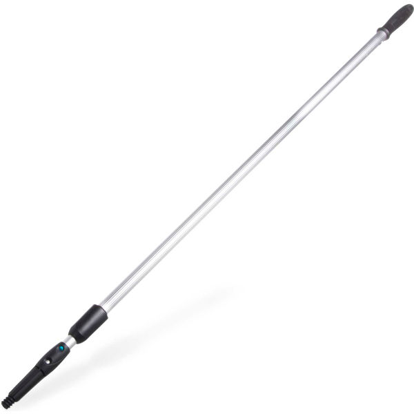 B2381563 8 ft. Aluminum Telescopic Extension Pole Cleaning Tools, Silver - 2 Piece - 36543000