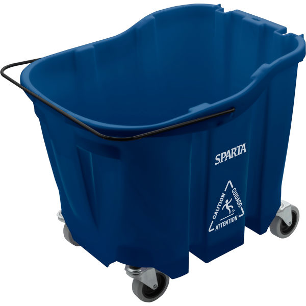 Carlisle 7690414 35 qt Mop Bucket - Blue