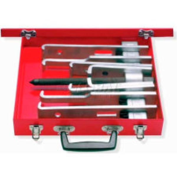 Picture of Urrea Professional Tools B1012859 Straight 4212SJB 6 Ton 2-Way 6 Jaw Puller Set - 14 Pieces