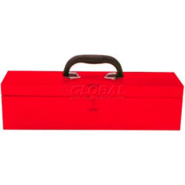 B992832 Metal 5493 18 x 4.75 x 4.75 in. 24 Sheet Gauge Tool Box, Red