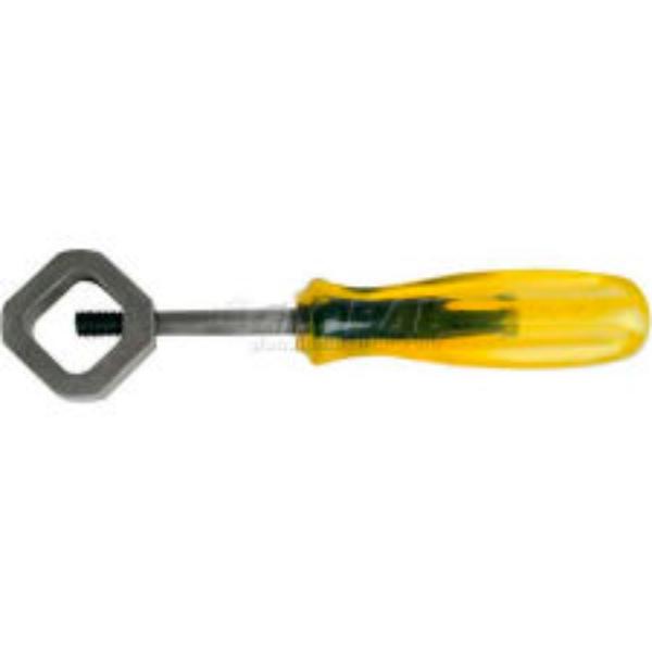 2108A Square Punch & Chisel Holder - Blue - 8.5 in. - 1 in. Capacity - Ergonomic Handle
