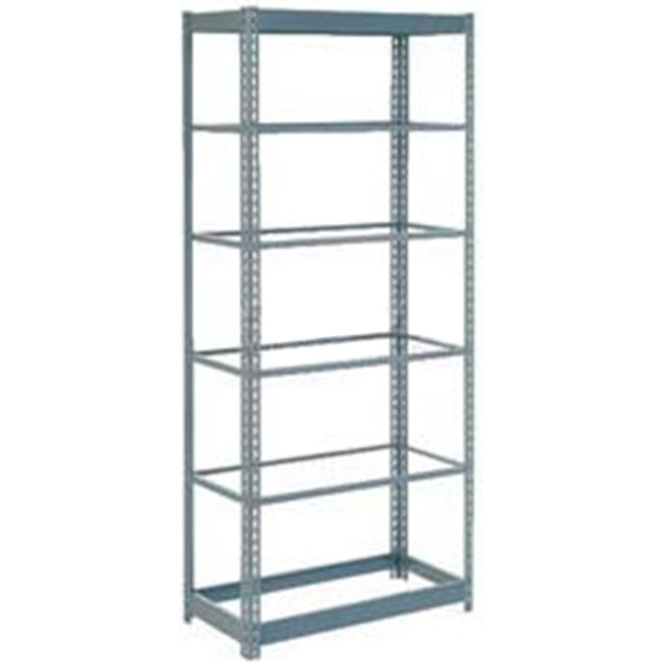 Commercial Duty Boltless Shelving - Gray - 48 x 18 x 72 in. - Adjustable