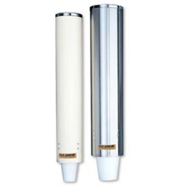 B378541 Pull-Type Foam Cup Dispenser Bronze, Silver
