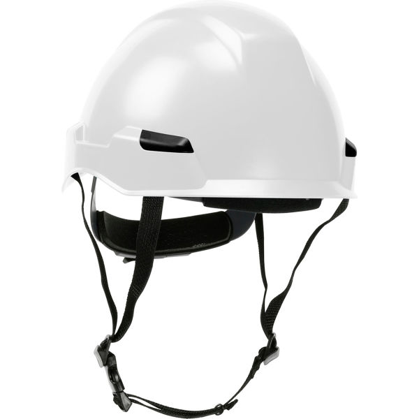 B3113613 Dynamic Rocky Industrial Polycarbonate & ABS Shell Ratchet Adjustment Climbing Helmet, White