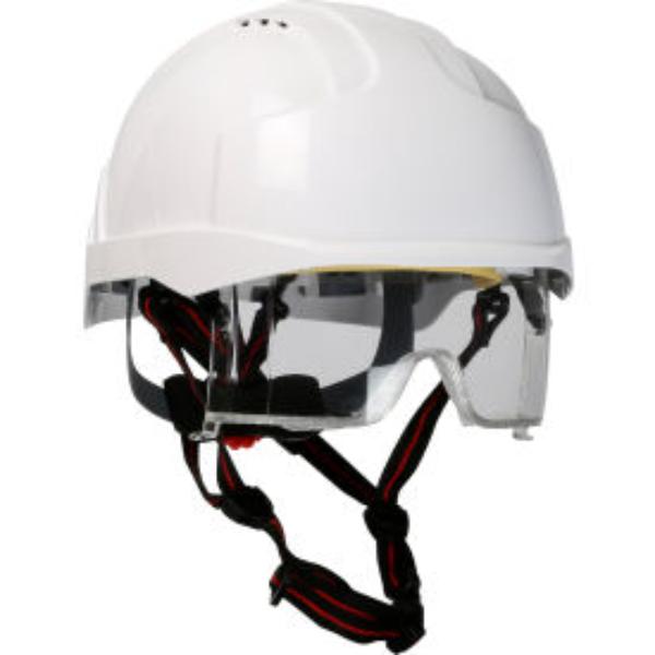 B3113532 Evo Vista Ascend Industrial Type I Vented Fully Lightweight ABS Shell Safety Helmet, White