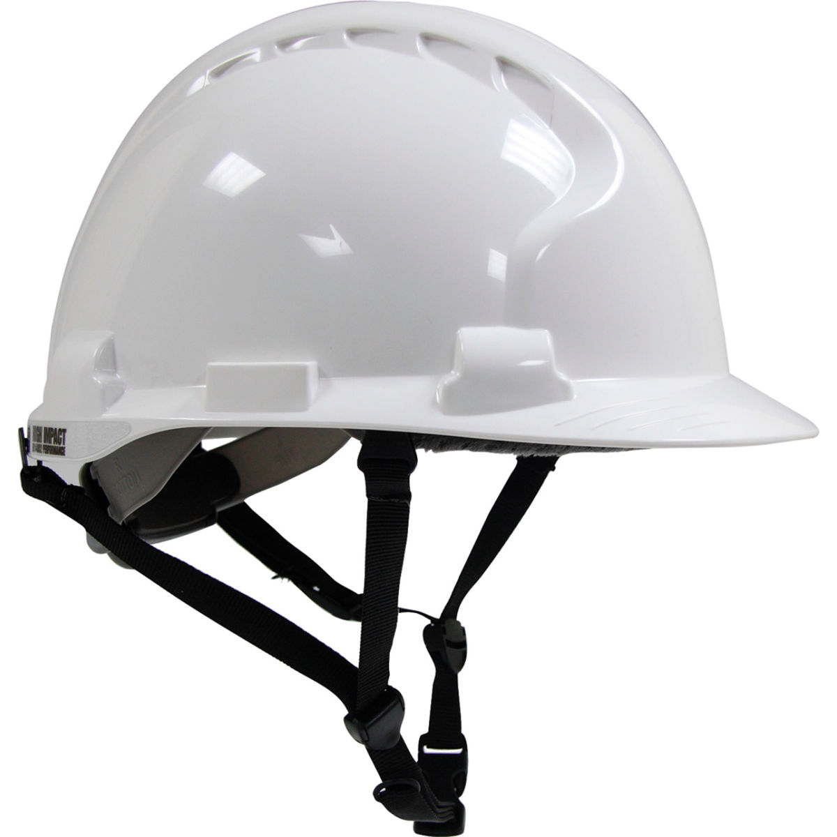 B3113626 MK8 Evolution Type II Linesman HDPE Shell EPS Impact Liner Polyester Suspension Hard Hat, White