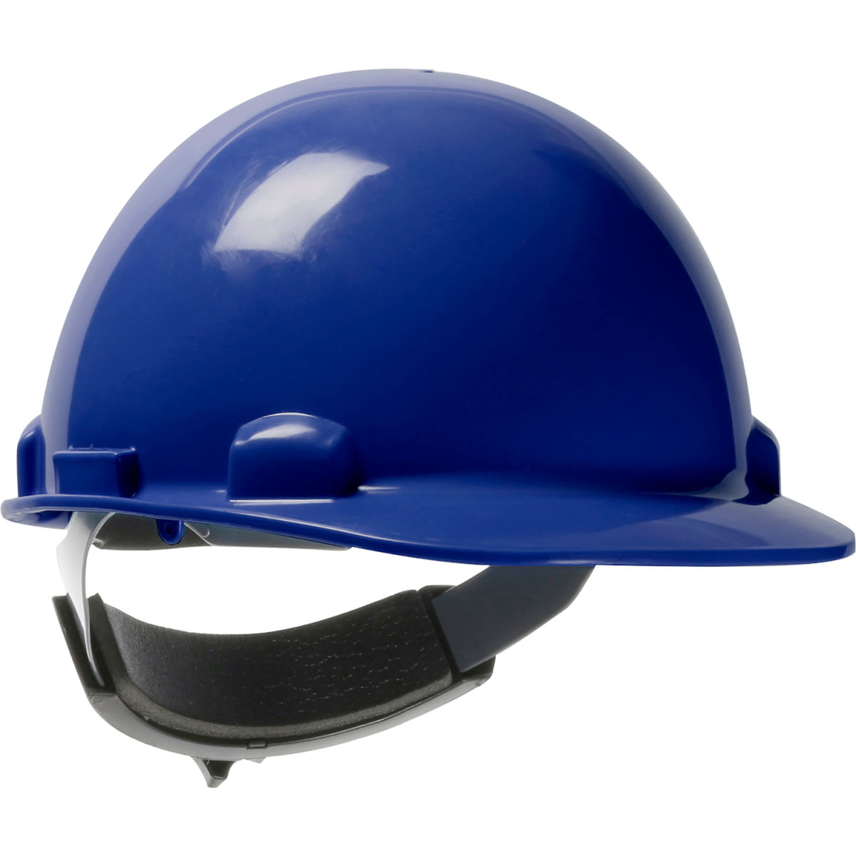B3113572 Dynamic Dom Cap Style Dome HDPE Shell 6-Point Suspension Ratchet Adjustment Hard Hat, Navy