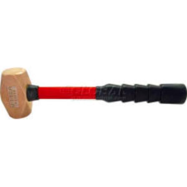 Picture of Urrea Professional Tools B994625 Non Sparking 1432FV 14 in. OAL 54 oz Bronze Head with Fiberglass Handle Hammer