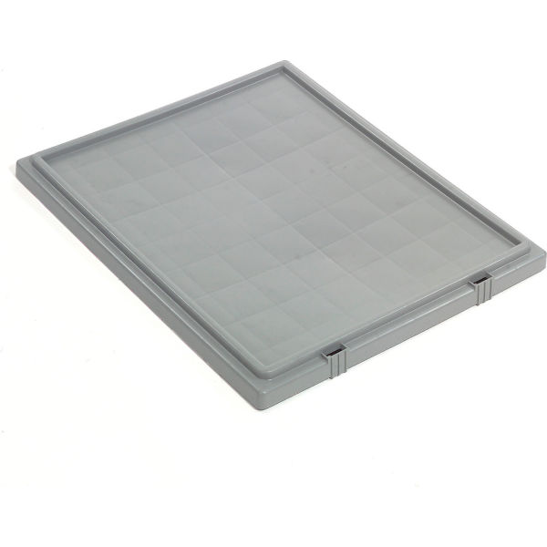 Picture of Global Industrial 5268627 Lid LID241 for Stack & Nest Storage Container SNT240&#44; Gray