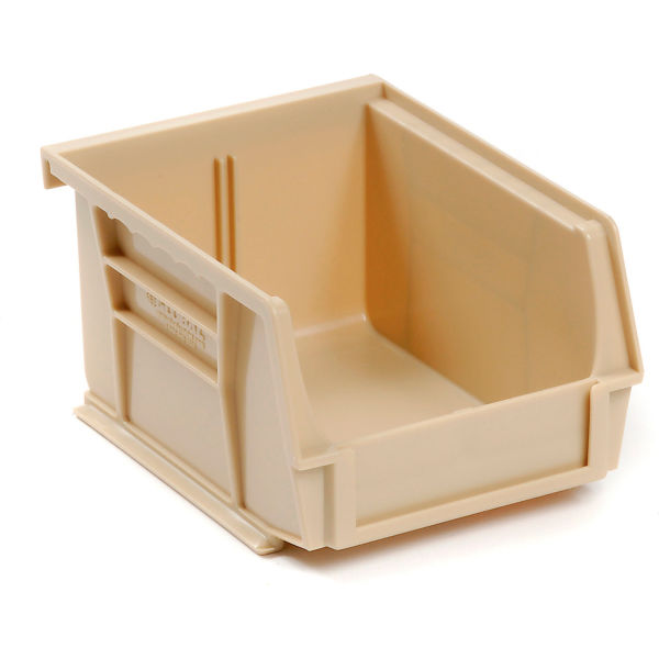 Picture of Global Industrial SB473BG Plastic Hang & Stack Bin&#44; Beige - 7.375 x 4.125 x 3 in.