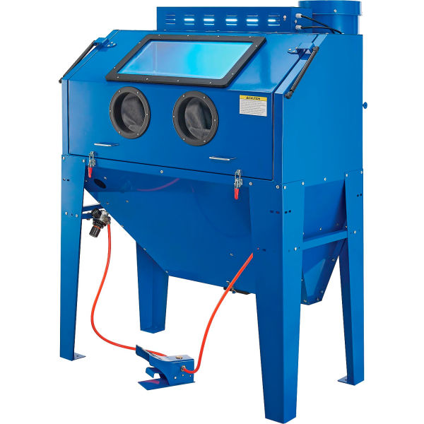Global Industrial 320775 Industrial Sandblast Cabinet - 420 Capacity