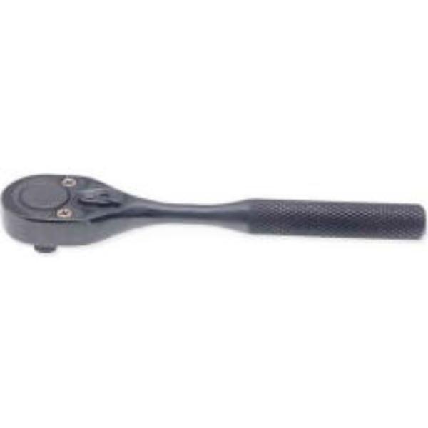 5249B 7in. Quick Release Pear Head Ratchet - Black Oxide Finish - 3/8in. Drive - Durable Design