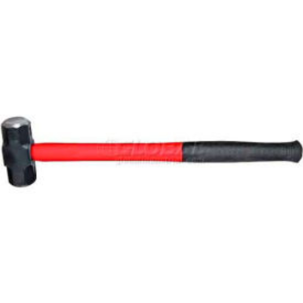 Picture of Urrea B991842 36 in. 10 lbs Head Octagonal Sledge Hammer with Fiberglass Handle&#44; Red & Black