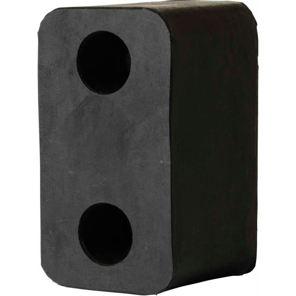 Picture of Global Industrial B183967 Trailer Crane Bumper Rectangular&#44; Black - 6 x 3.5 in.