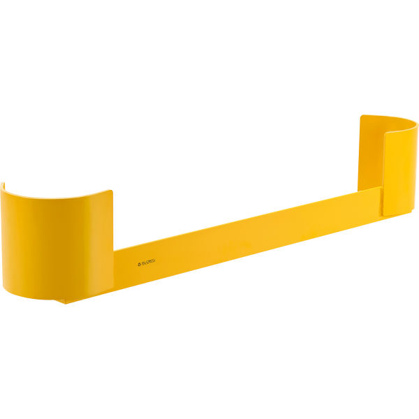 Picture of Global Industrial 670853 Pallet Rack End Protector Double End&#44; Yellow - 36 x 0.375 in. Thick