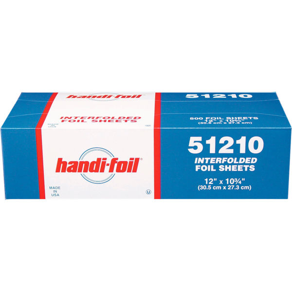 Picture of United Stationers Supply B3180507 HFA Interfolded Sheets, Silver - 12 x 10.75 in. - Pack of 3000