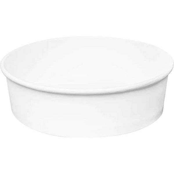 Picture of United Stationers Supply B3180885 Karat Food Bucket, White - 48 oz Capacity - 8 x 2.375 in. - 270 per Case
