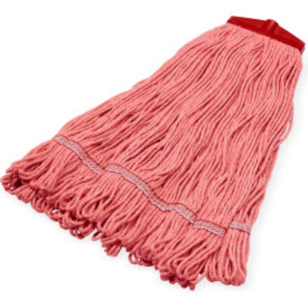 B3127964 High Grade Looped End Mop with ACME Thread Connection, Red