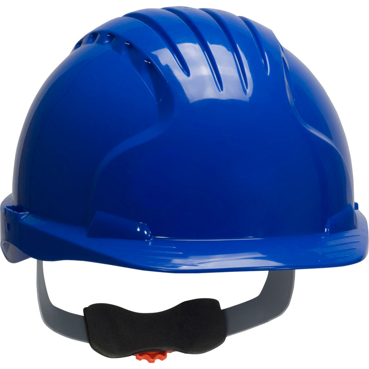 B3113657 Evolution Deluxe 6151 Cap Style HDPE Shell 6-Point Polyester Suspension Ratchet Adjustment Hard Hat, Blue