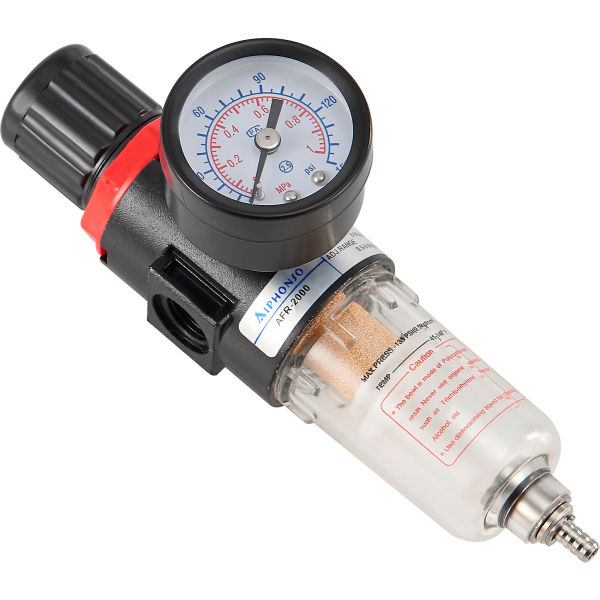 Picture of Global Industrial 338358 Pressure Gauge Valve for Sandblast Cabinet - 320775