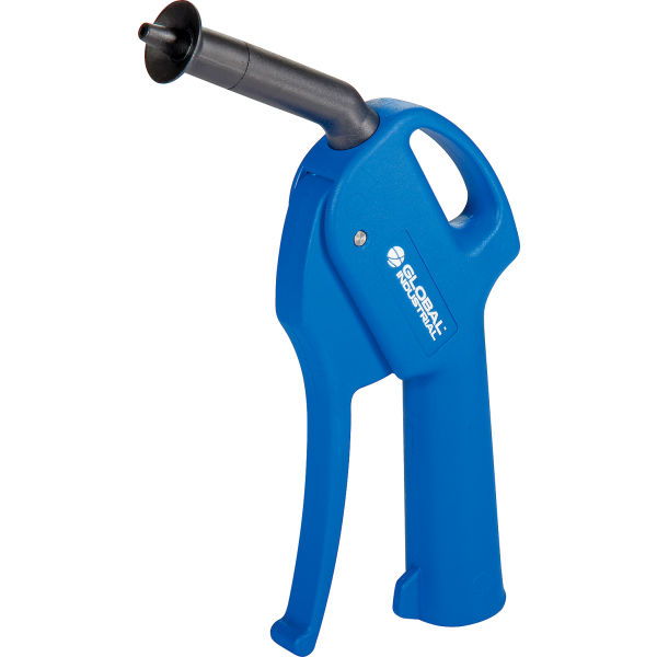 Picture of Global Industrial 133733 Blow Gun Composite Nozzle with Protective Screen&#44; Blue