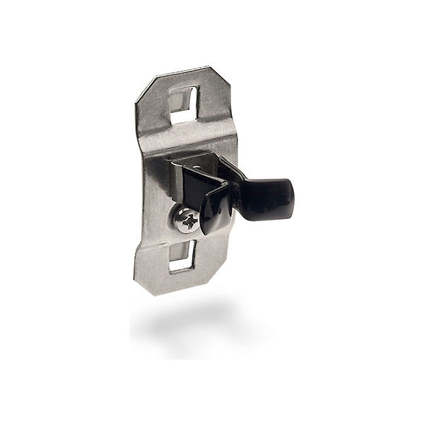 Picture of Triton Products B2346423 0.25 in. to 0.5 in. Hold Range Vinyl Dipped Stainless Steel Extended Spring Clip for LocBoard - Pack of 3