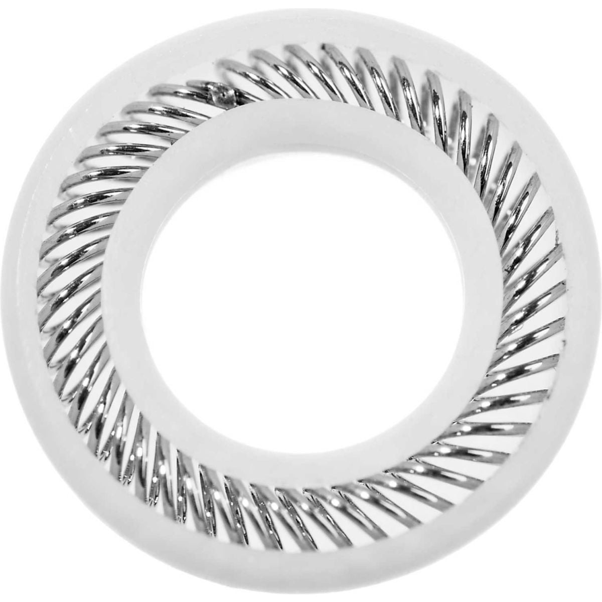 B2266944 PTFE Spring Energized Rod Seal for 0.375 in. Rod or 0.563 in. Piston Bore - White