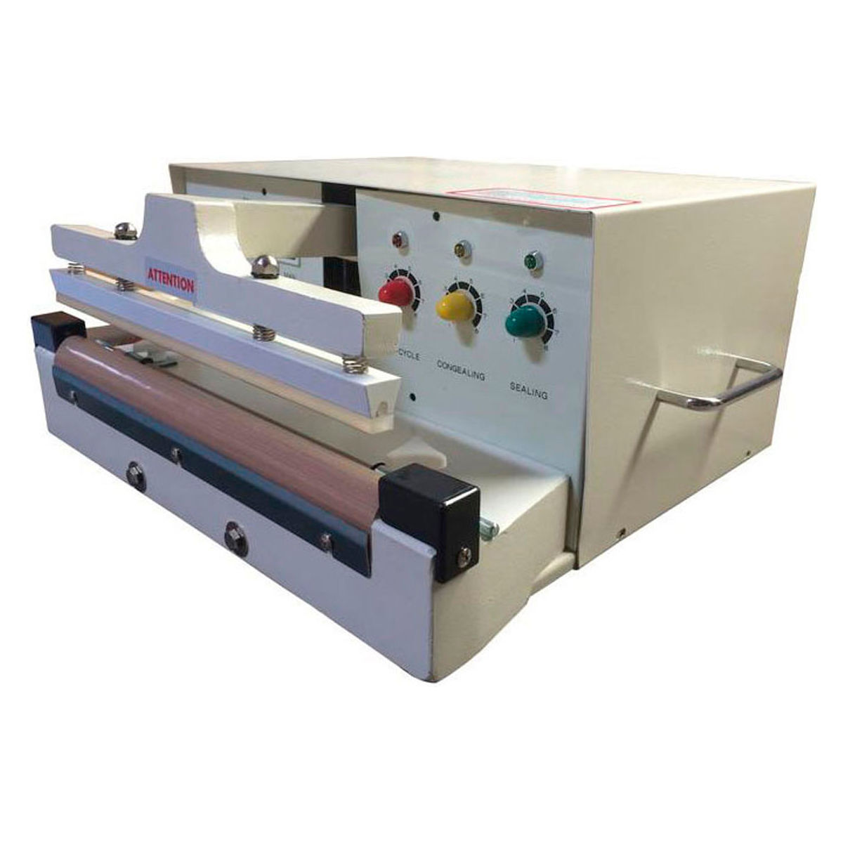 M1742370 W Series 18 in. Automatic Impulse Sealer 2.7 mm Seal Width - White