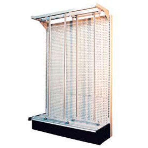 269441GY Slider System with 56 Various Tip Out Bins - Gray
