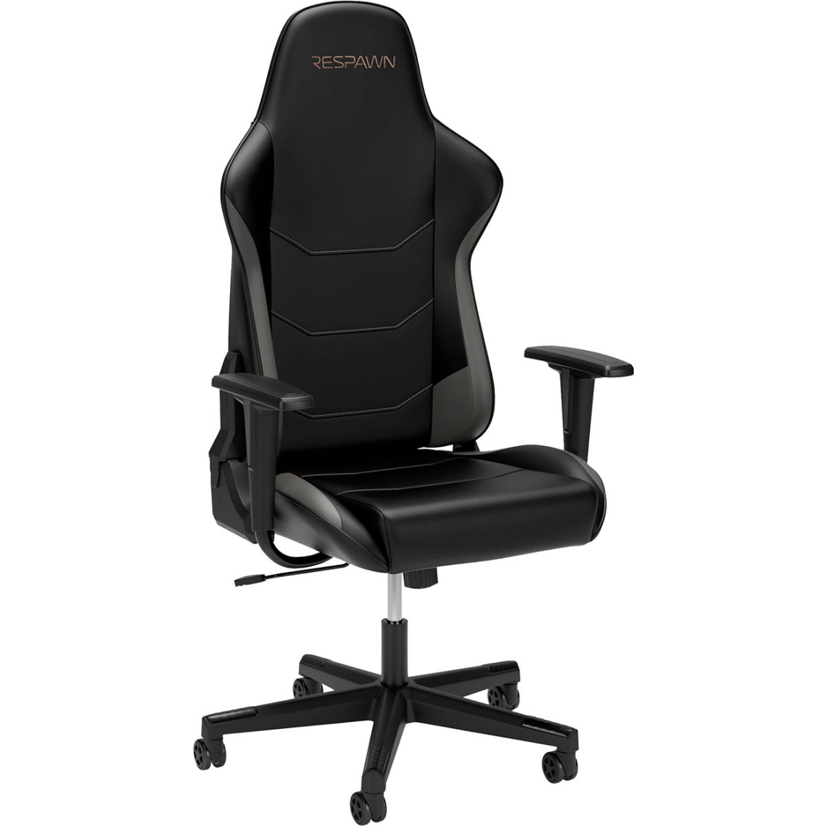 B3186422 110 Ergonomic Gaming Chair Racing Style High Back Computer Desk Office Chair Gray - Black & Gray