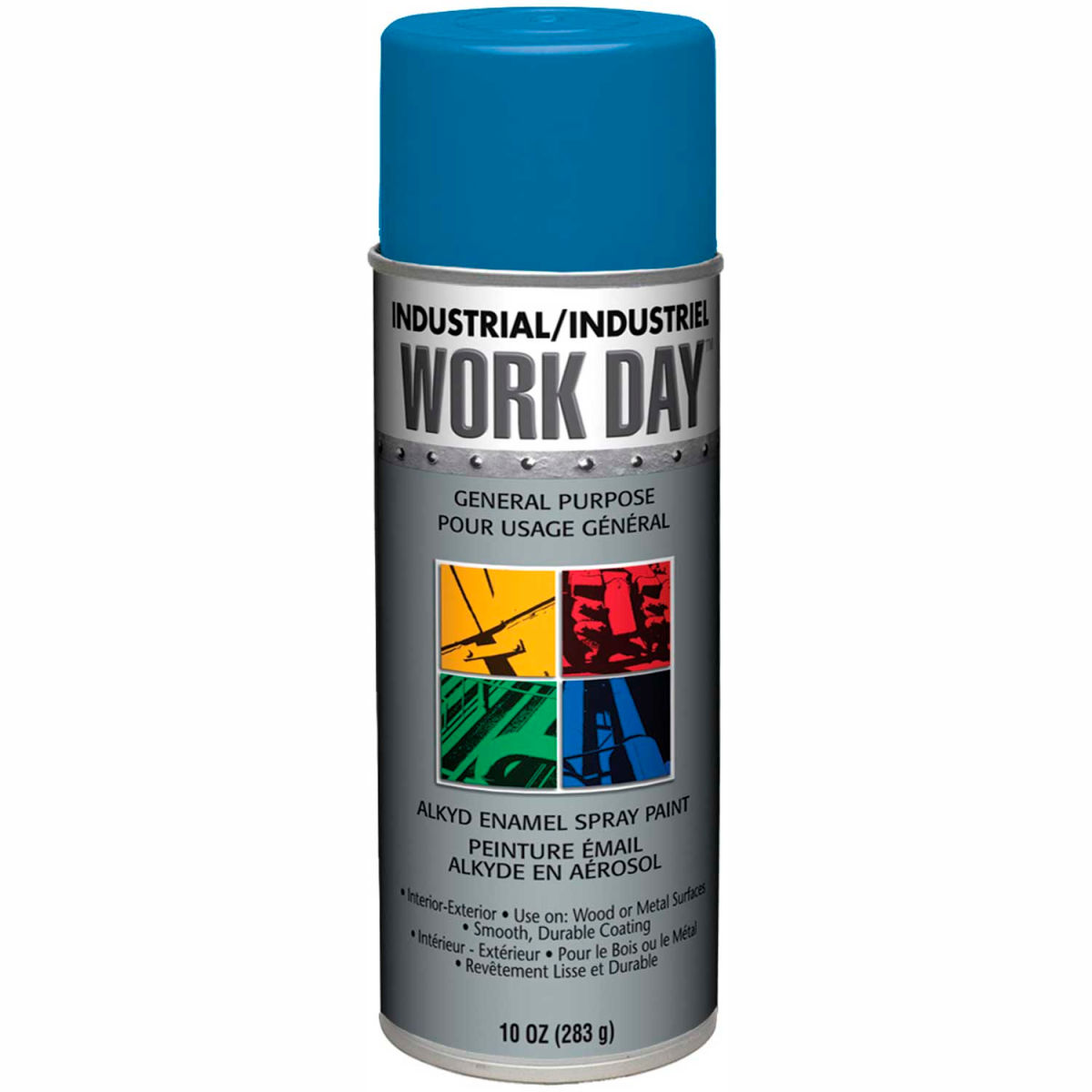 B37793 Work Day Enamel Paint - True Blue
