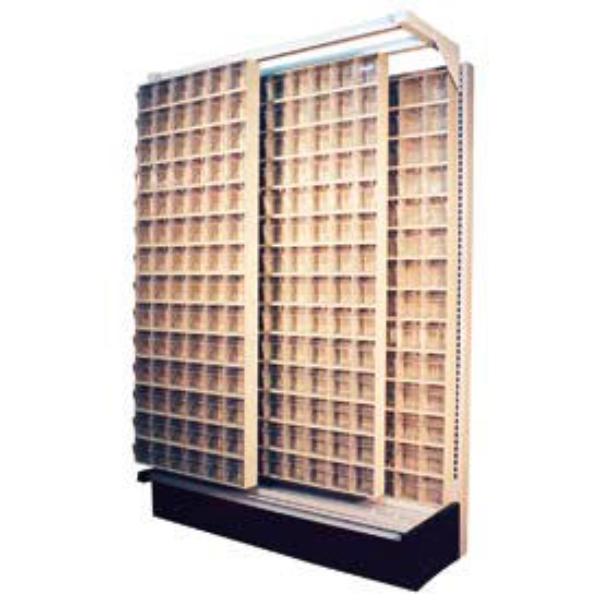 269439IY Slider System with 56 Tip Out Bins - Ivory