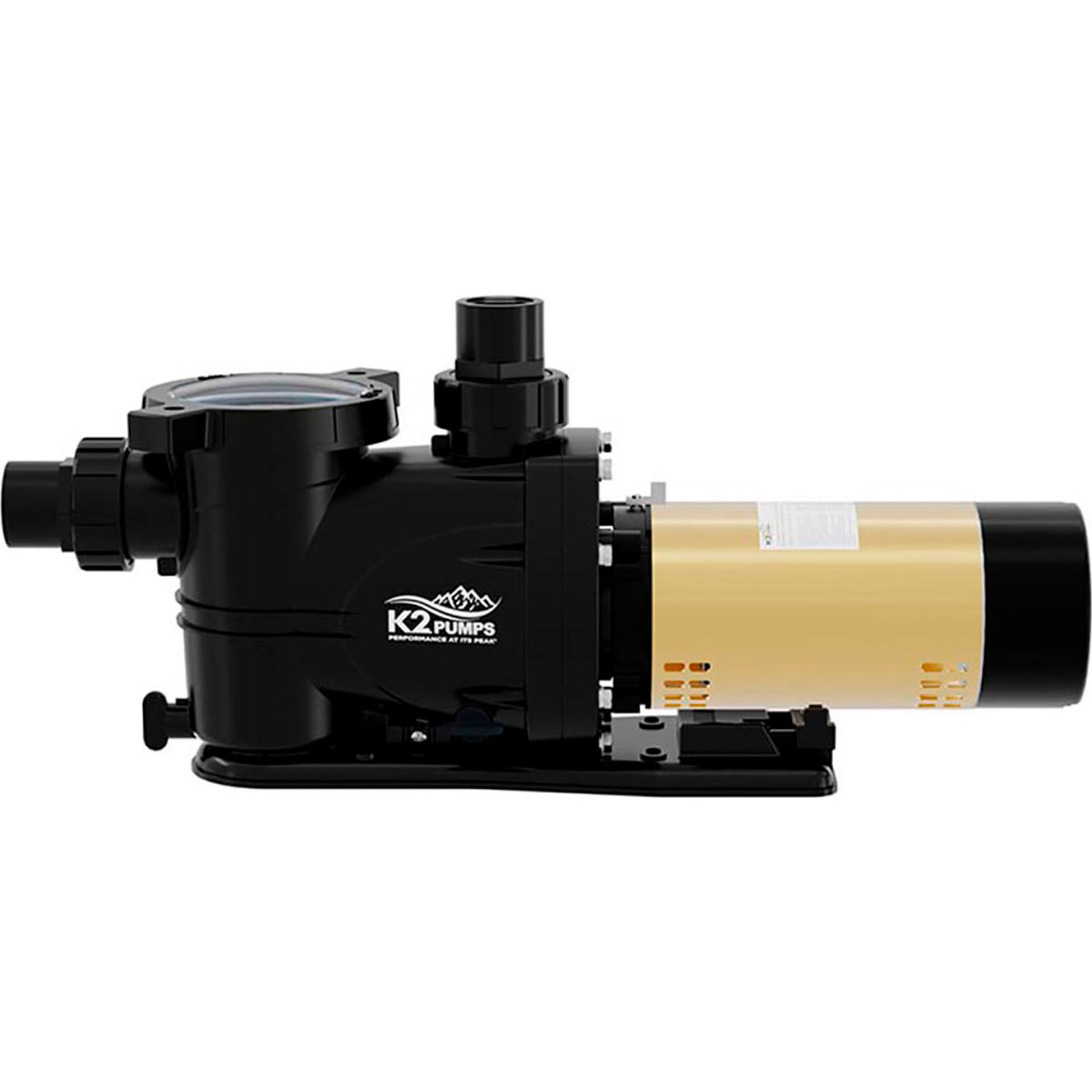 K2 Pumps Pool Pump 1 HP Self Priming Two Speed 230 Volt DOE Compliant - PPI10001SPK