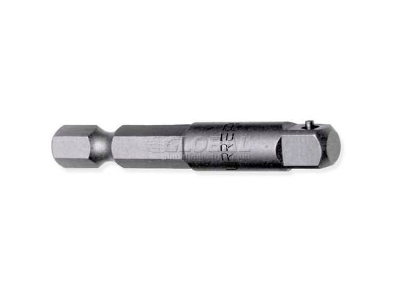 B992480 Power Bit Adapter, 2 in. Long - 0.25 in. Female Hex Drive Pin Lock