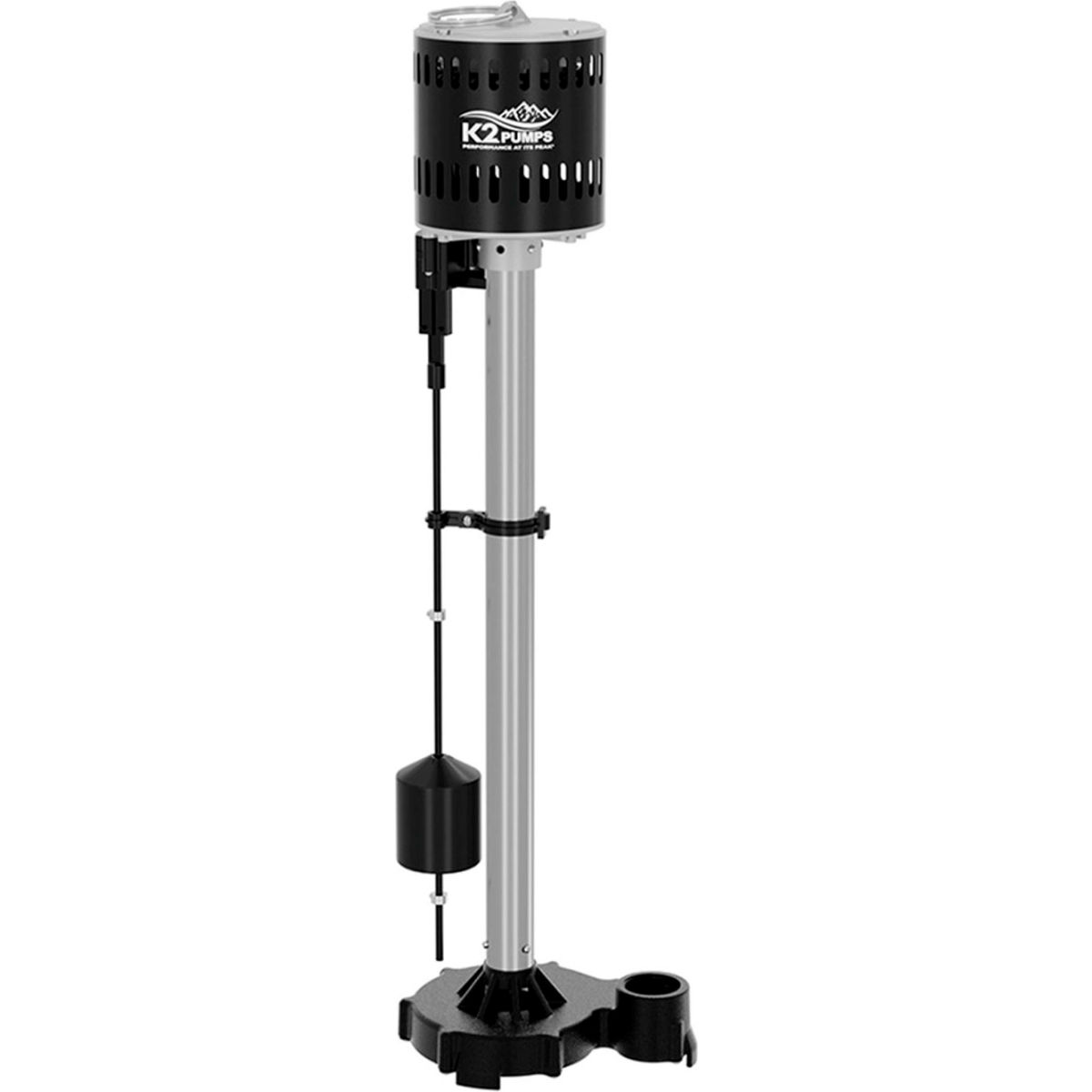 K2 Pumps Pedestal Sump Pump 1/2 HP Stainless Steel - SPP05001K