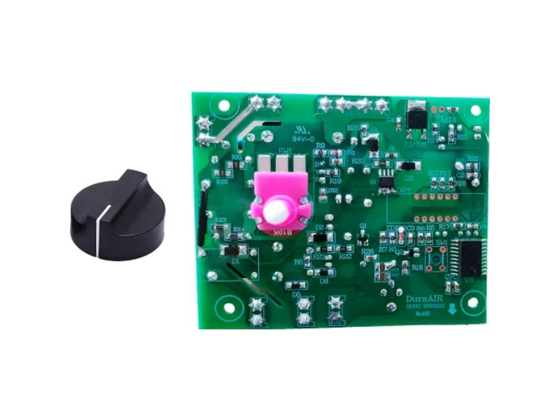 Global Industrial 604232 Replacement PCB & Knob for Air Scrubber 604153