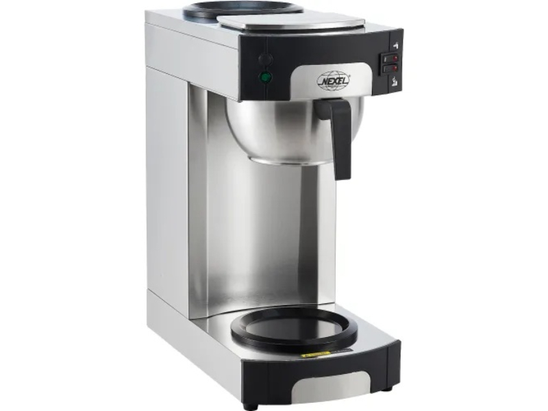 Picture of Global Industrial 243355 Pour over Coffee Maker 2 Warmers without Decanter