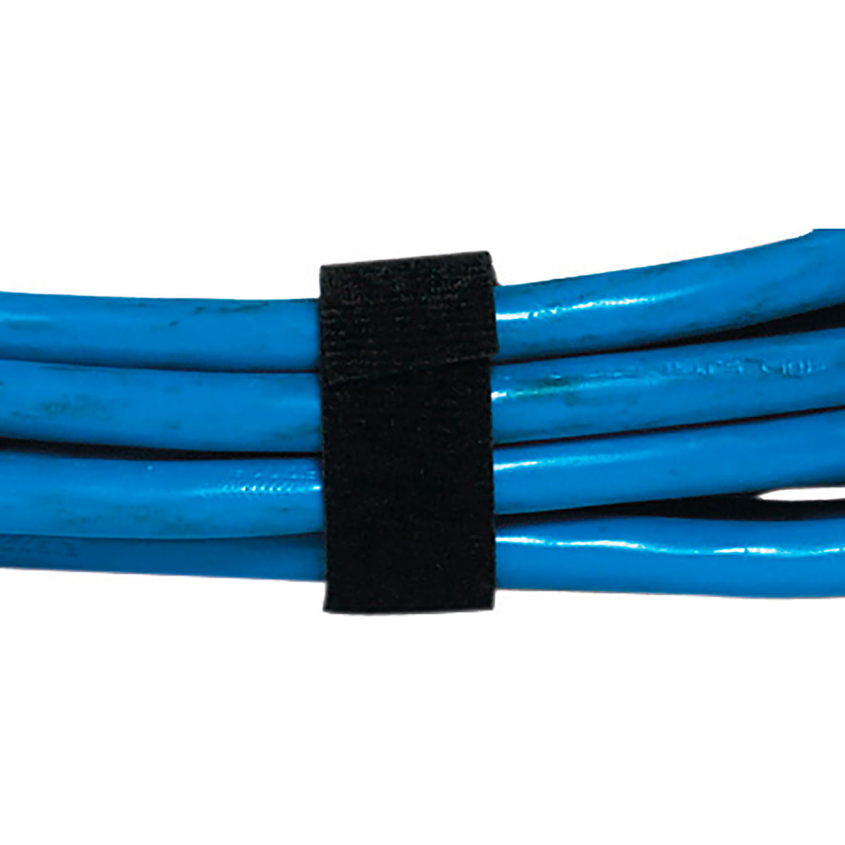 B3203399 Cloth Hook & Eye Self-Grip Straps - 0.75 x 75 in. - Black