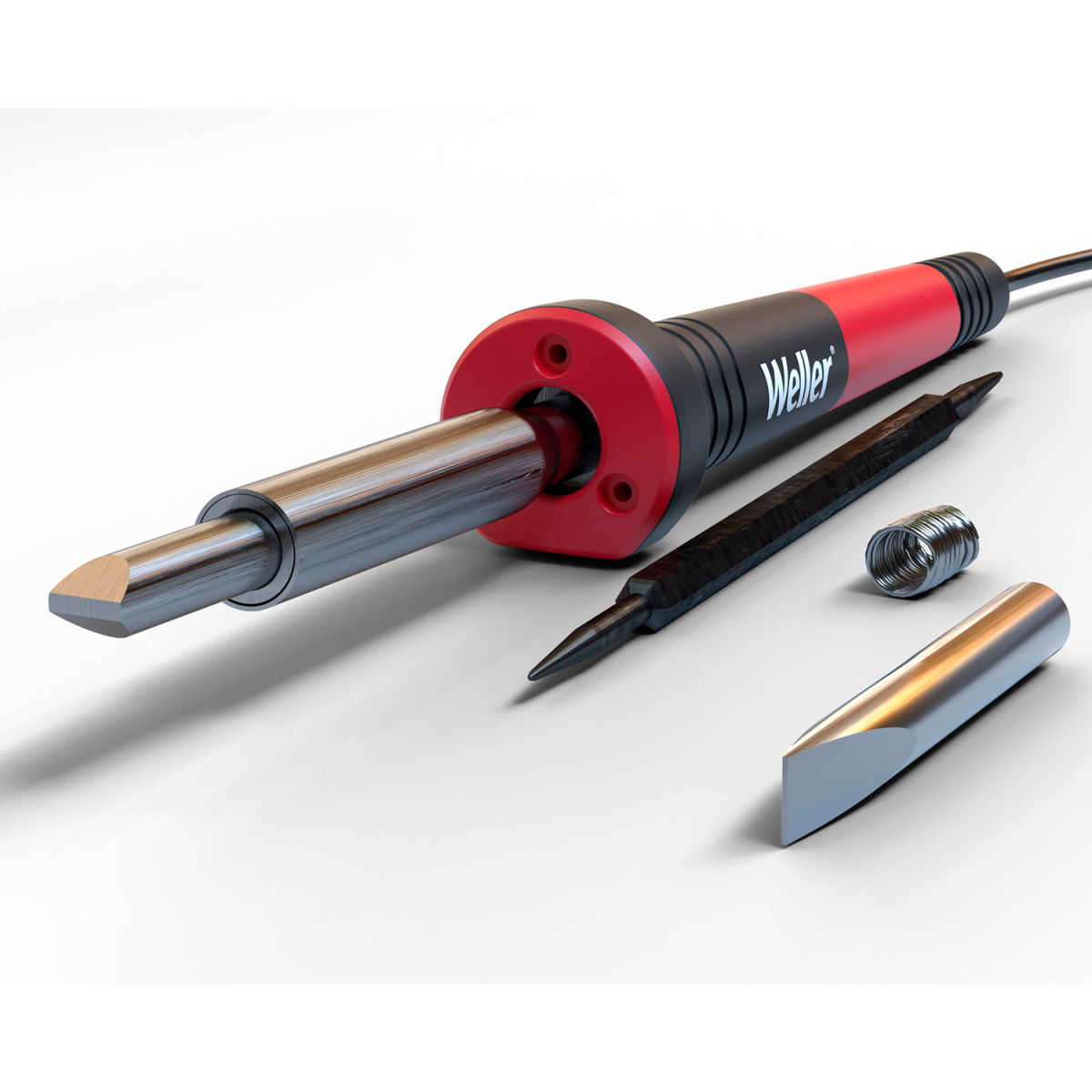 B3181882 80WCorded Solder Iron Kit - Black & Red