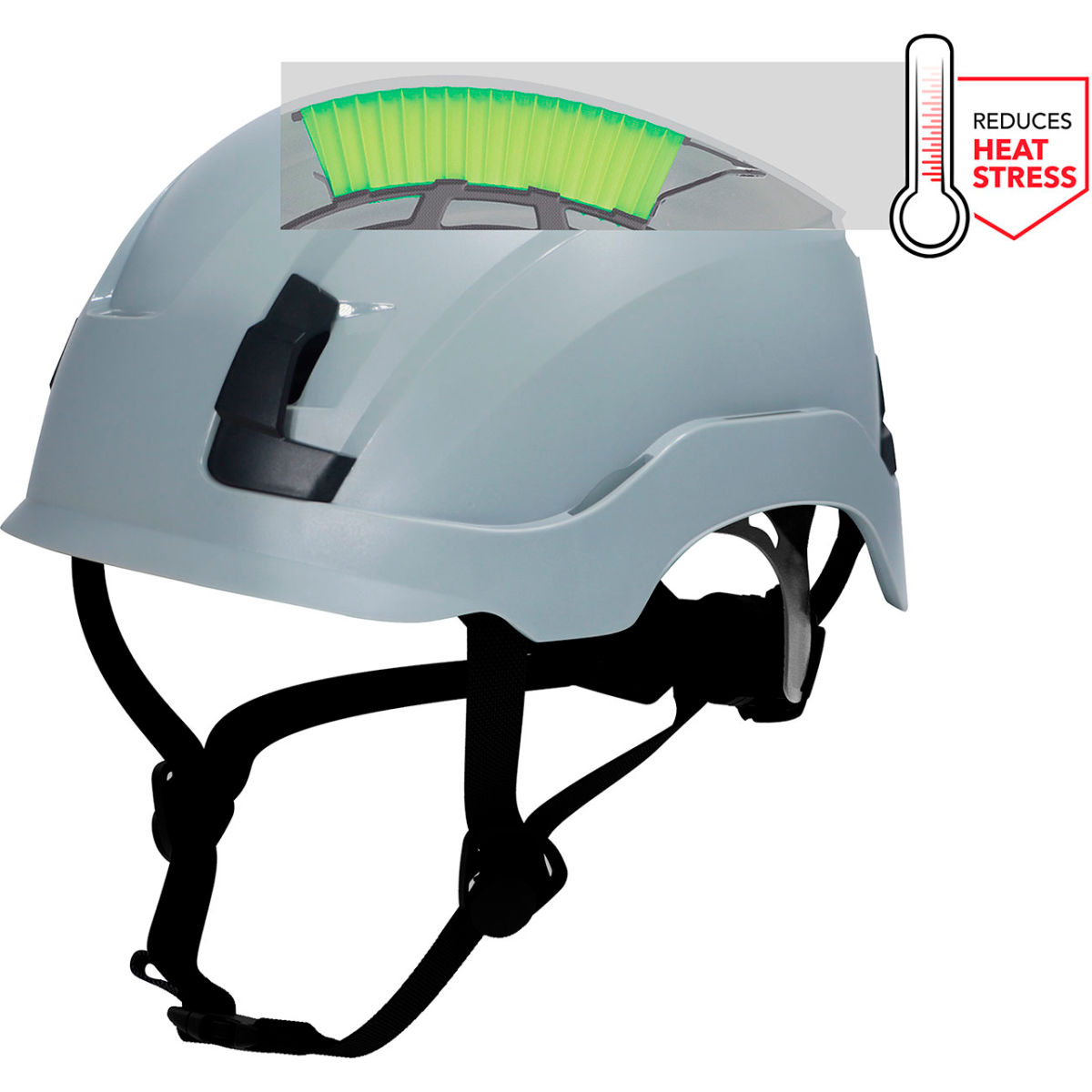 General Electric Vented Safety Helmet (GH400W, GH400Y, GH400O, GH400GN, GH400R, GH400B, GH400G, GH400BK) (216766)
