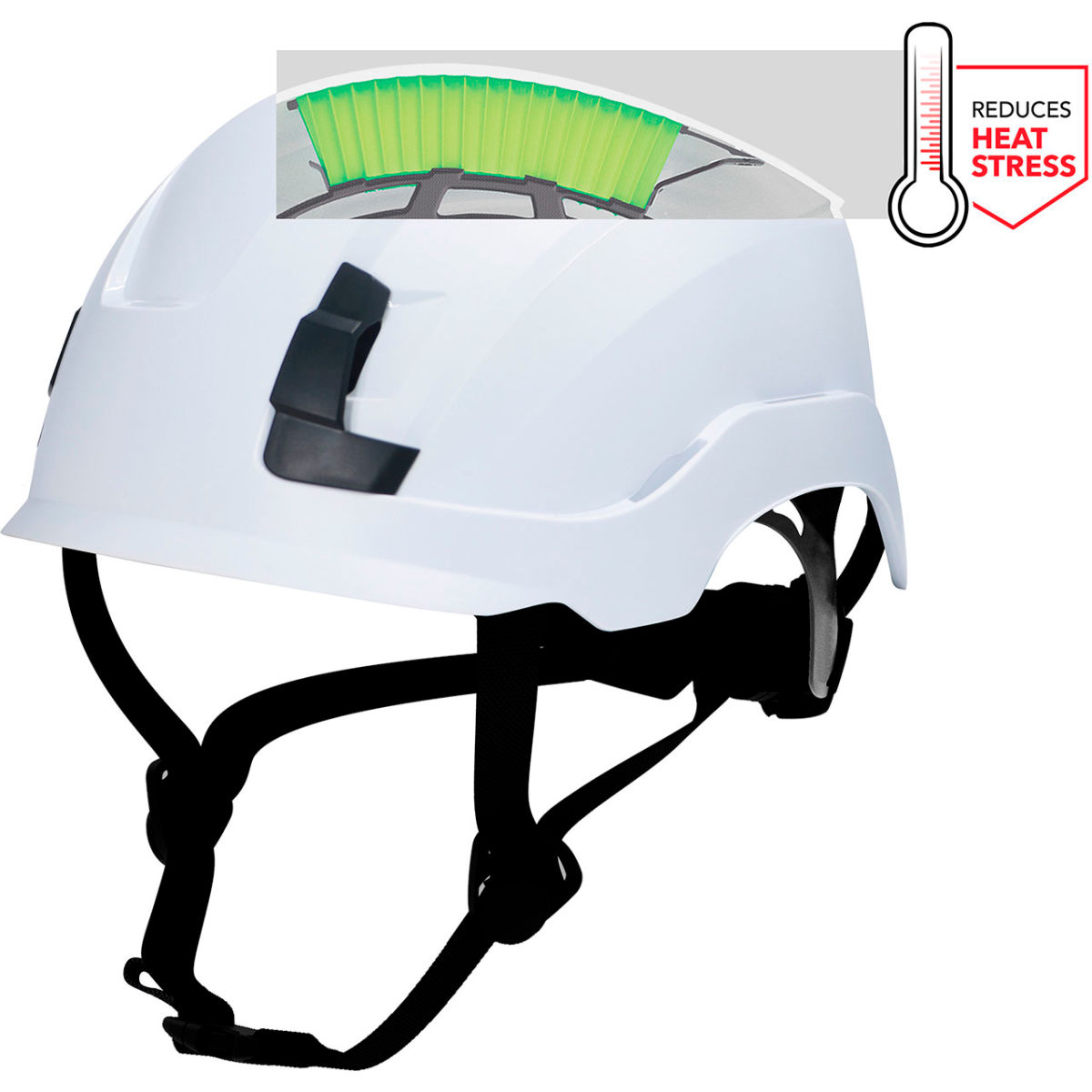 General Electric Vented Safety Helmet (GH400W, GH400Y, GH400O, GH400GN, GH400R, GH400B, GH400G, GH400BK) (216760)