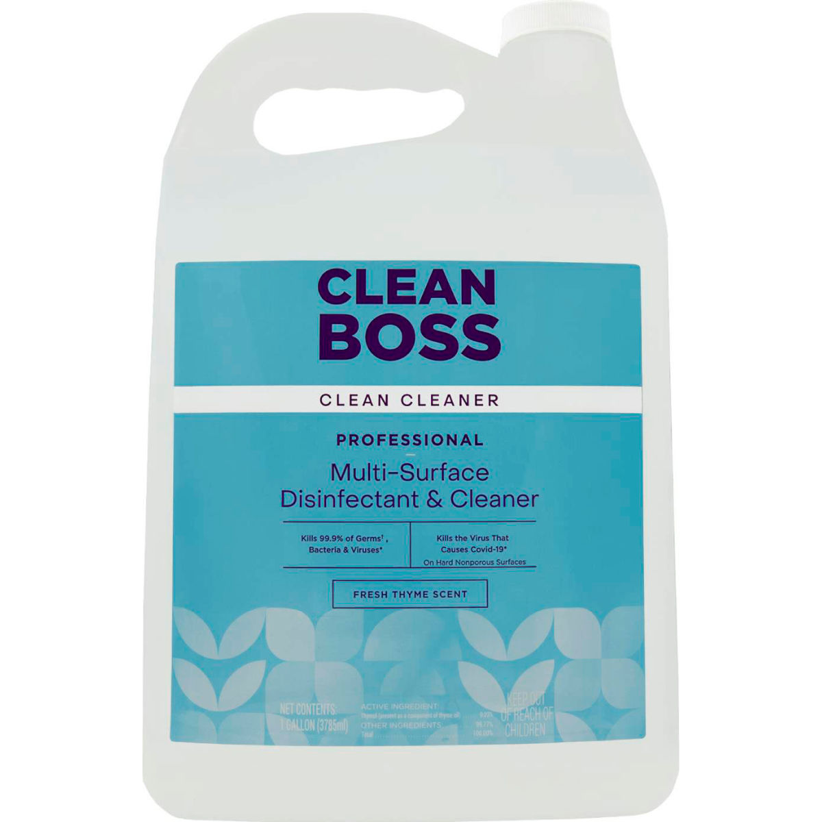 B3181514 Multi-Surface Disinfectant & Cleaner Fresh Thyme 1 gal Bottle - Case of 4