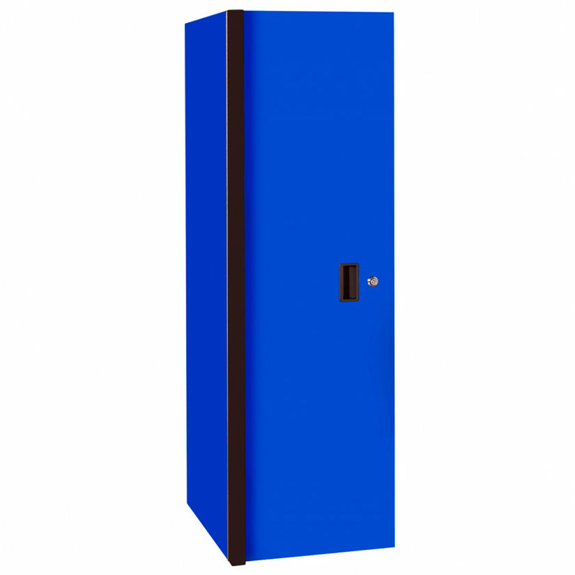 Extreme Tools RX Series 19 Inch W x 25 Inch D 3 Drawer and 3 Shelf Side Locker Blue with Black - RX192503SLBLBK