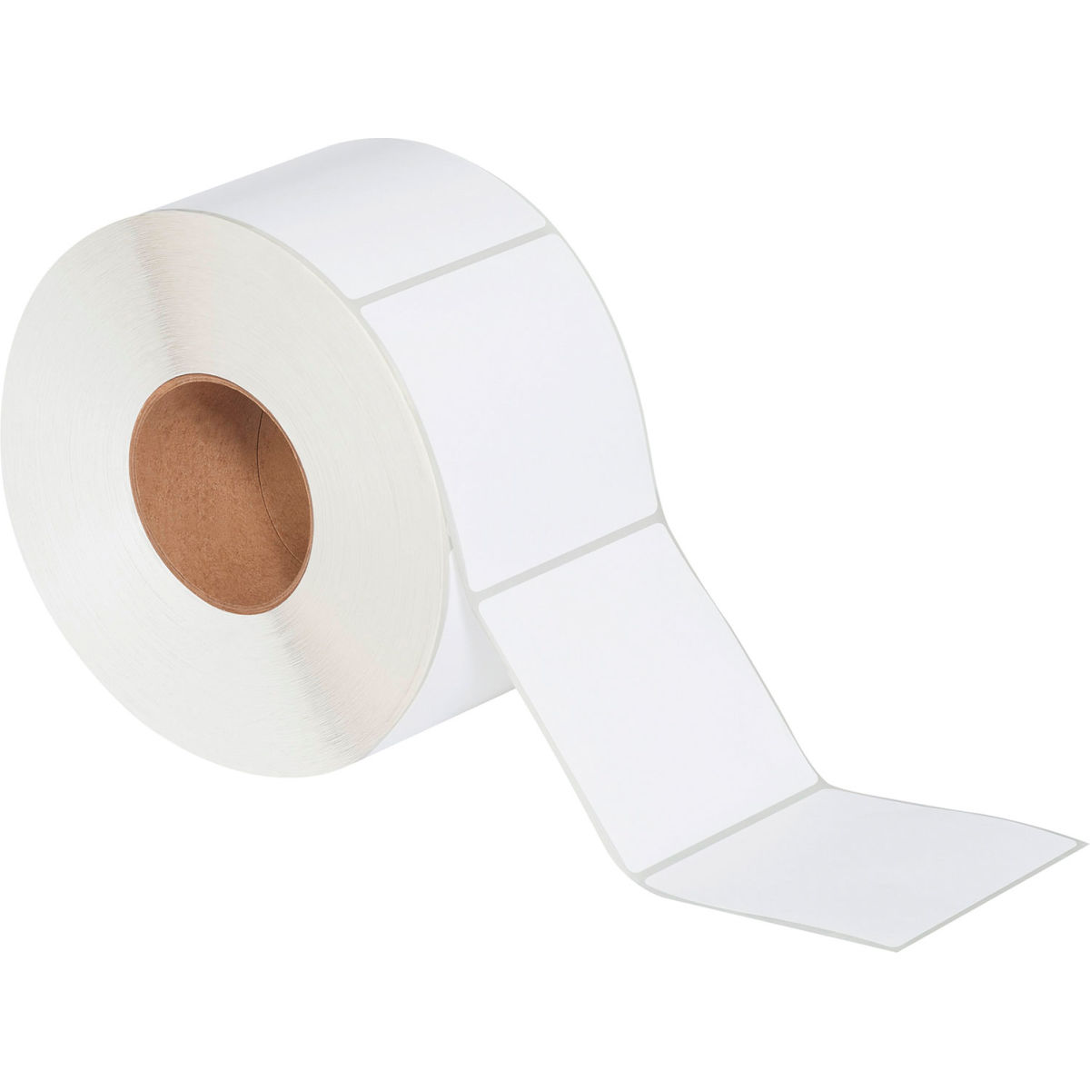B3203914 Direct Thermal Labels, 1 x 1 in. - White - 8 Rolls per Case