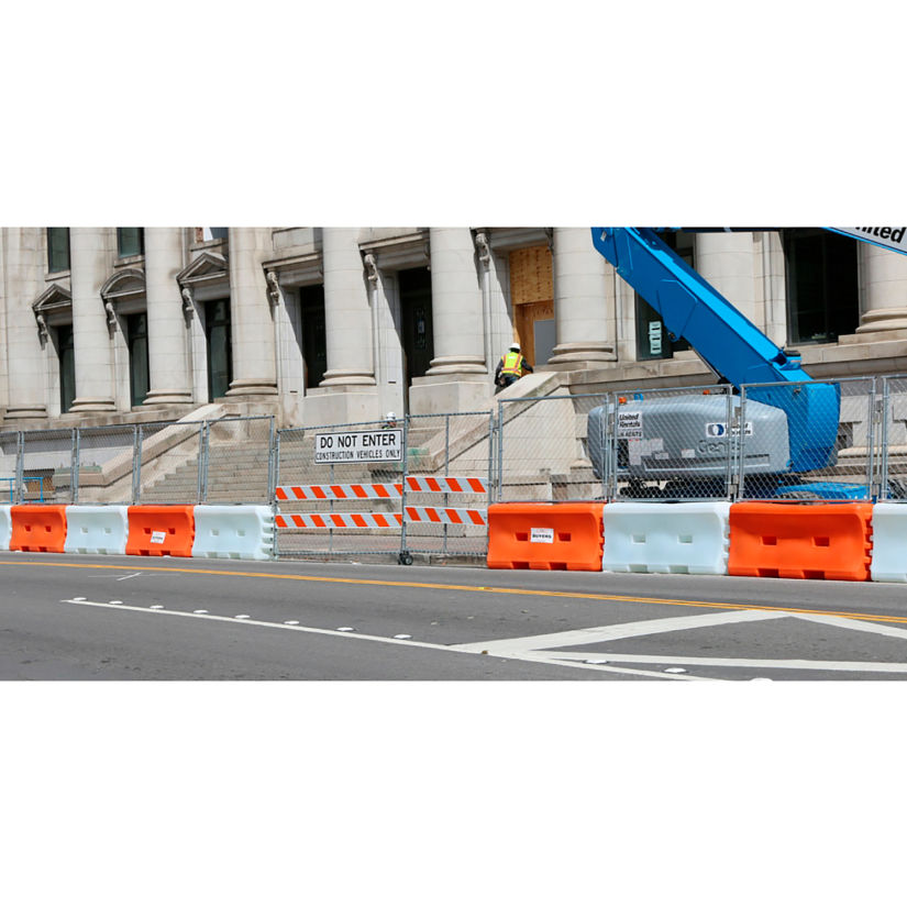 Vizcon 4' x 6' Wide TrafFix Water-Wall Fence Panel - 45032-WWF