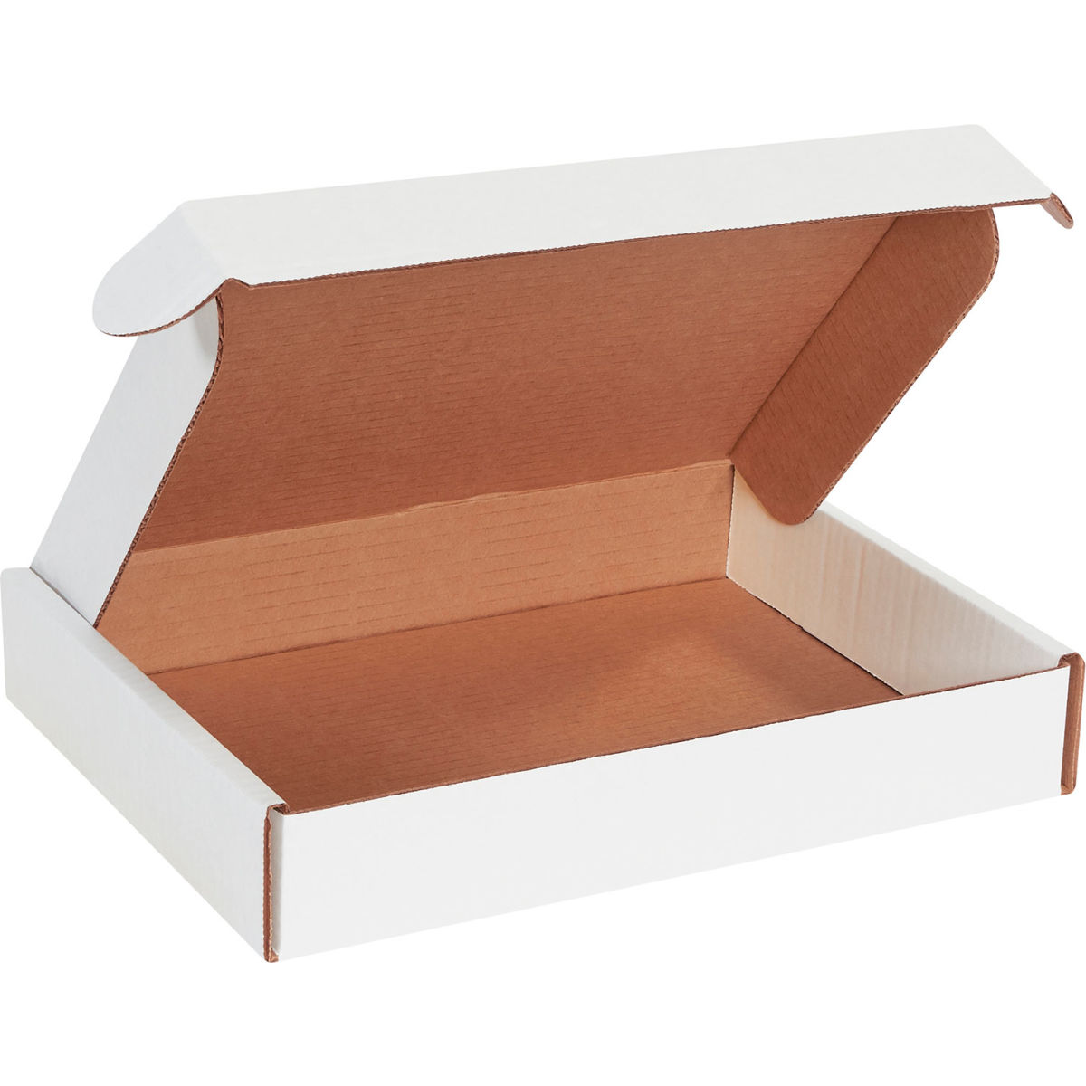 B3203567 Deluxe Literature Tab Lock Mailers, 12.75 x 10.67 x 2 in. - White